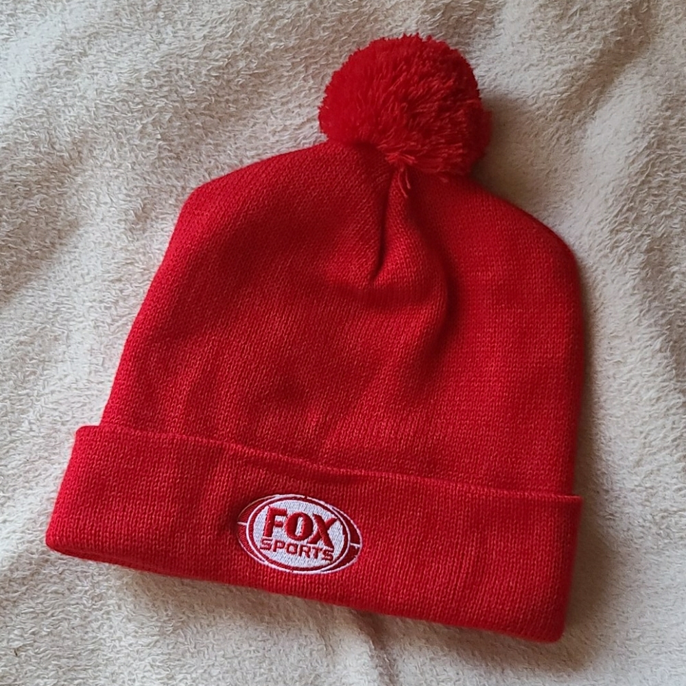 Fox Sports Red Beanie